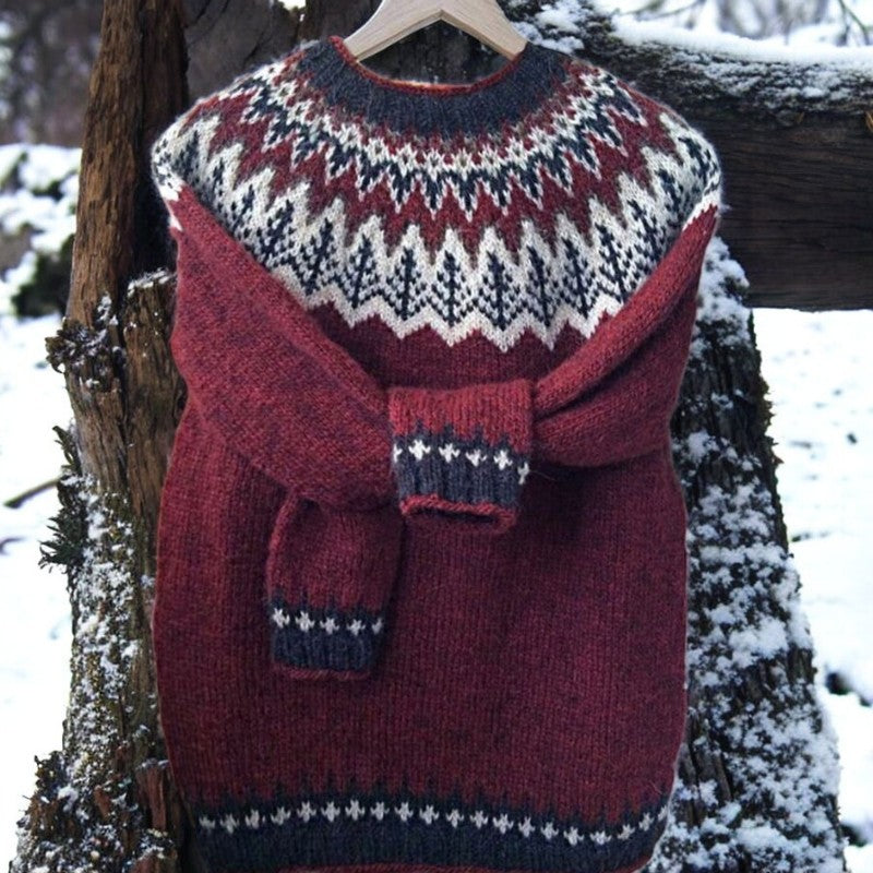 Liorah™ - Jacquard Sweater