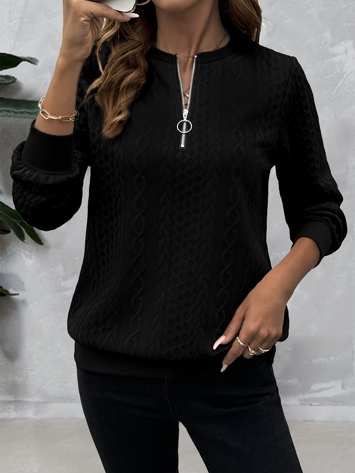 Niki - Elegant Jumper with Zip