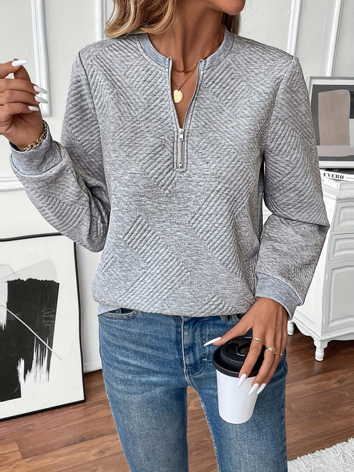 Indy - Elegant Jumper with Zip