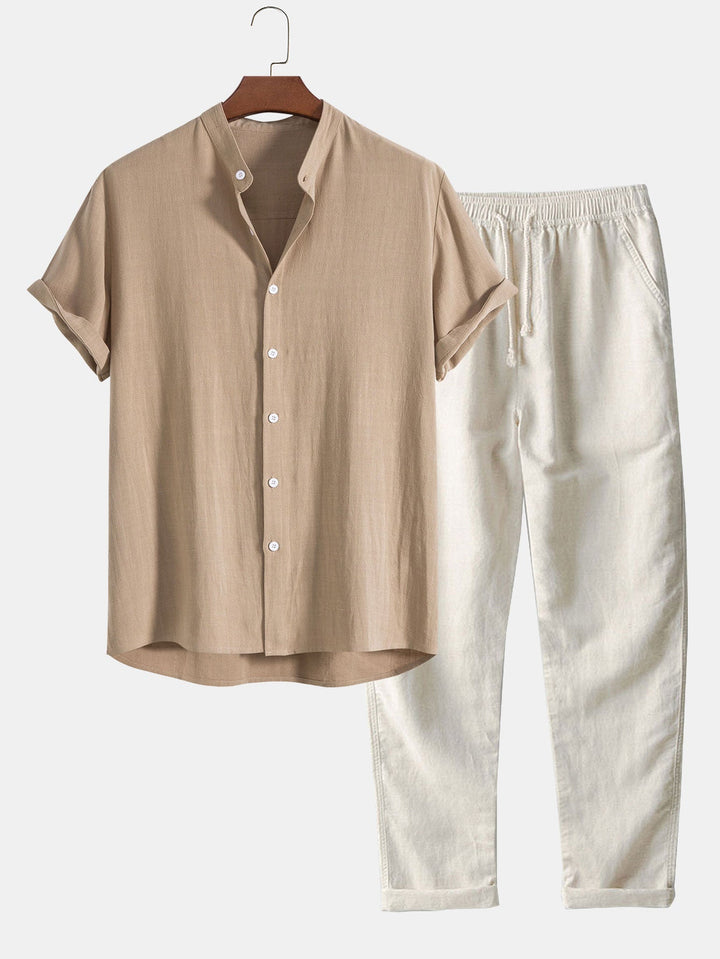 Leo Casual Outfit With Linen Pants