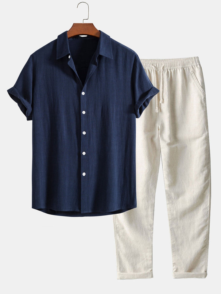 Leo Casual Outfit With Linen Pants