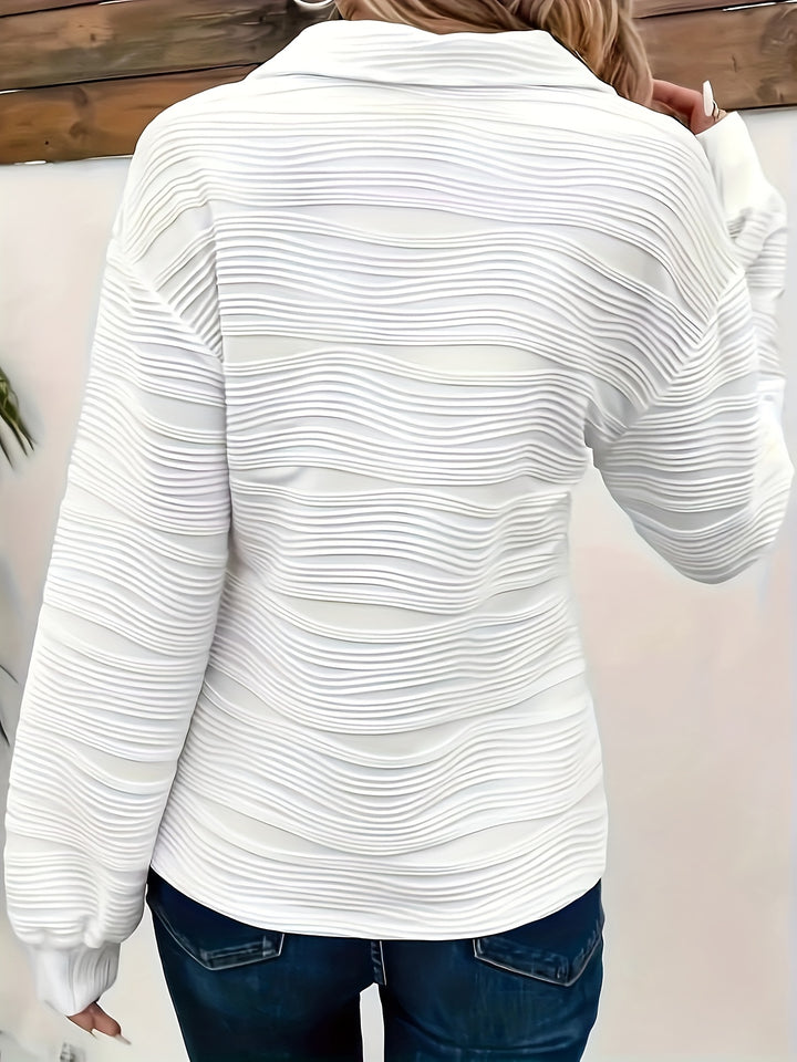 Yvette - Elegant Jumper with Zip