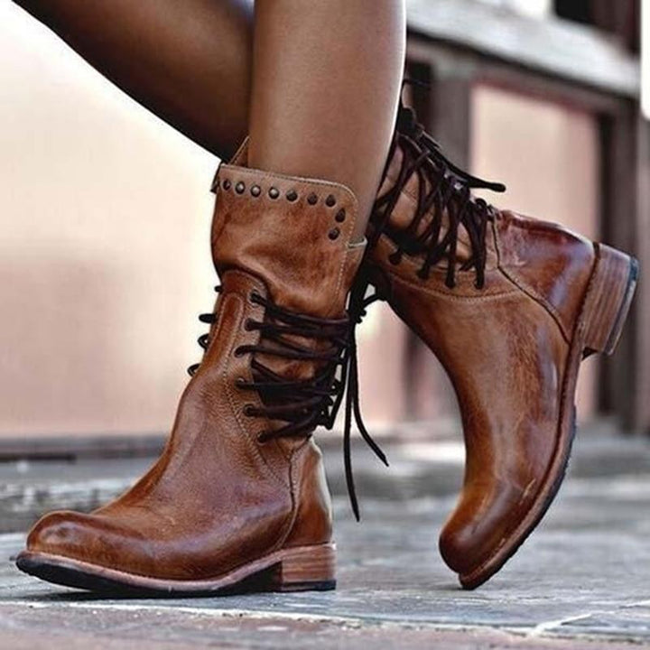 Grace™ - Leather Boots