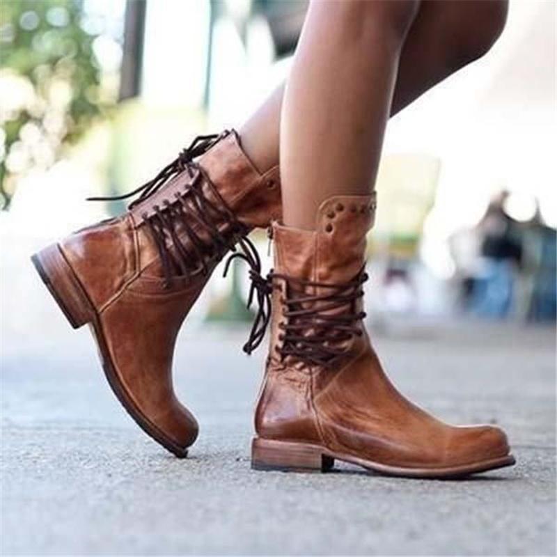 Grace™ - Leather Boots