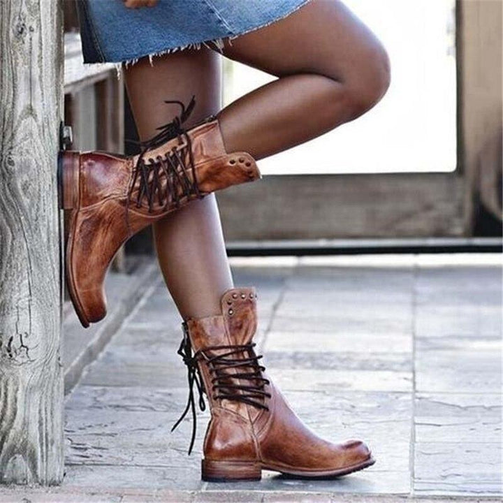 Grace™ - Leather Boots