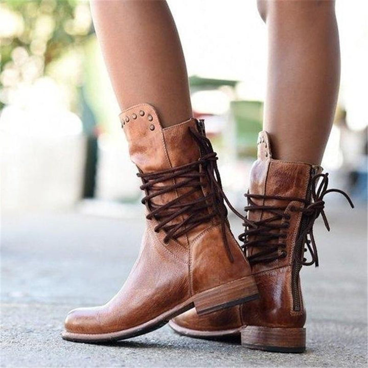Grace™ - Leather Boots