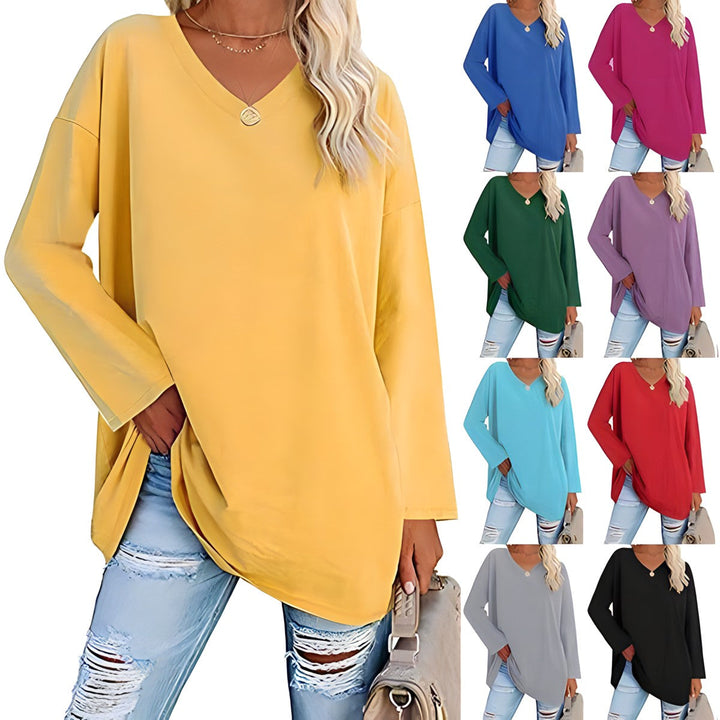 Shirley™ - Relaxed V-Neck Sweater