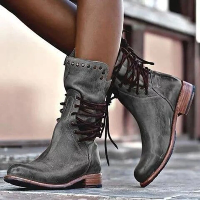 Grace™ - Leather Boots
