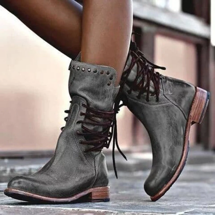 Grace™ - Leather Boots