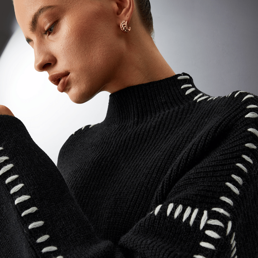 Reeva™ - Premium Turtleneck Sweater