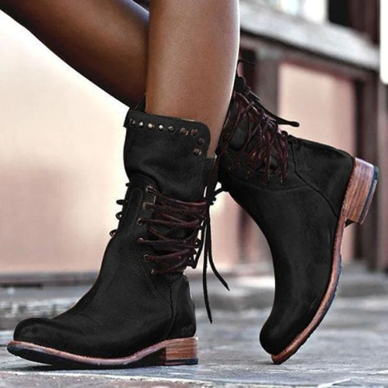 Grace™ - Leather Boots