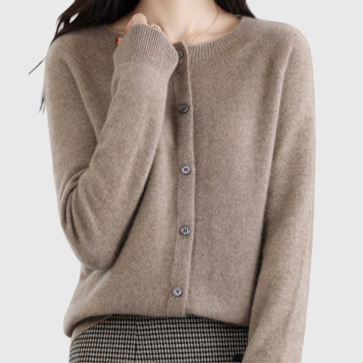 Danita - Elegant Button-Up Cardigan