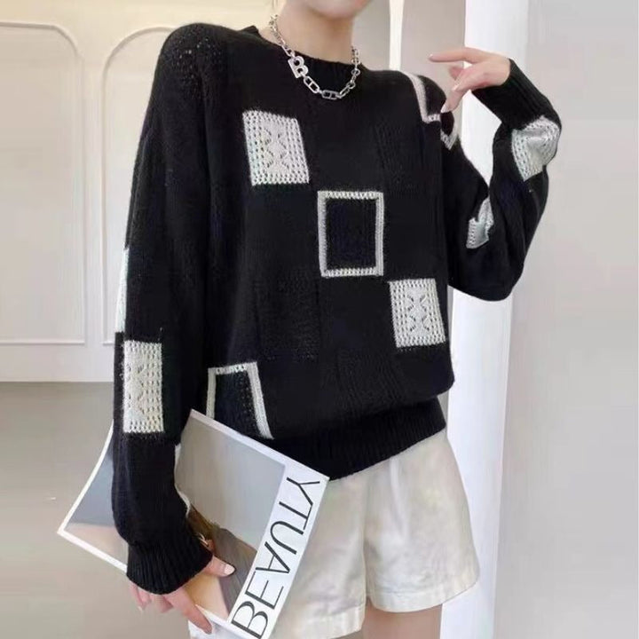 Cindy™ - Relaxed Geometric Pullover