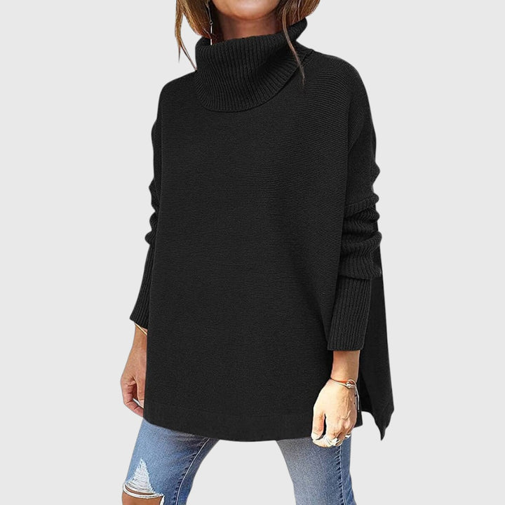 Maria - Cozy Oversized Turtleneck Jumper
