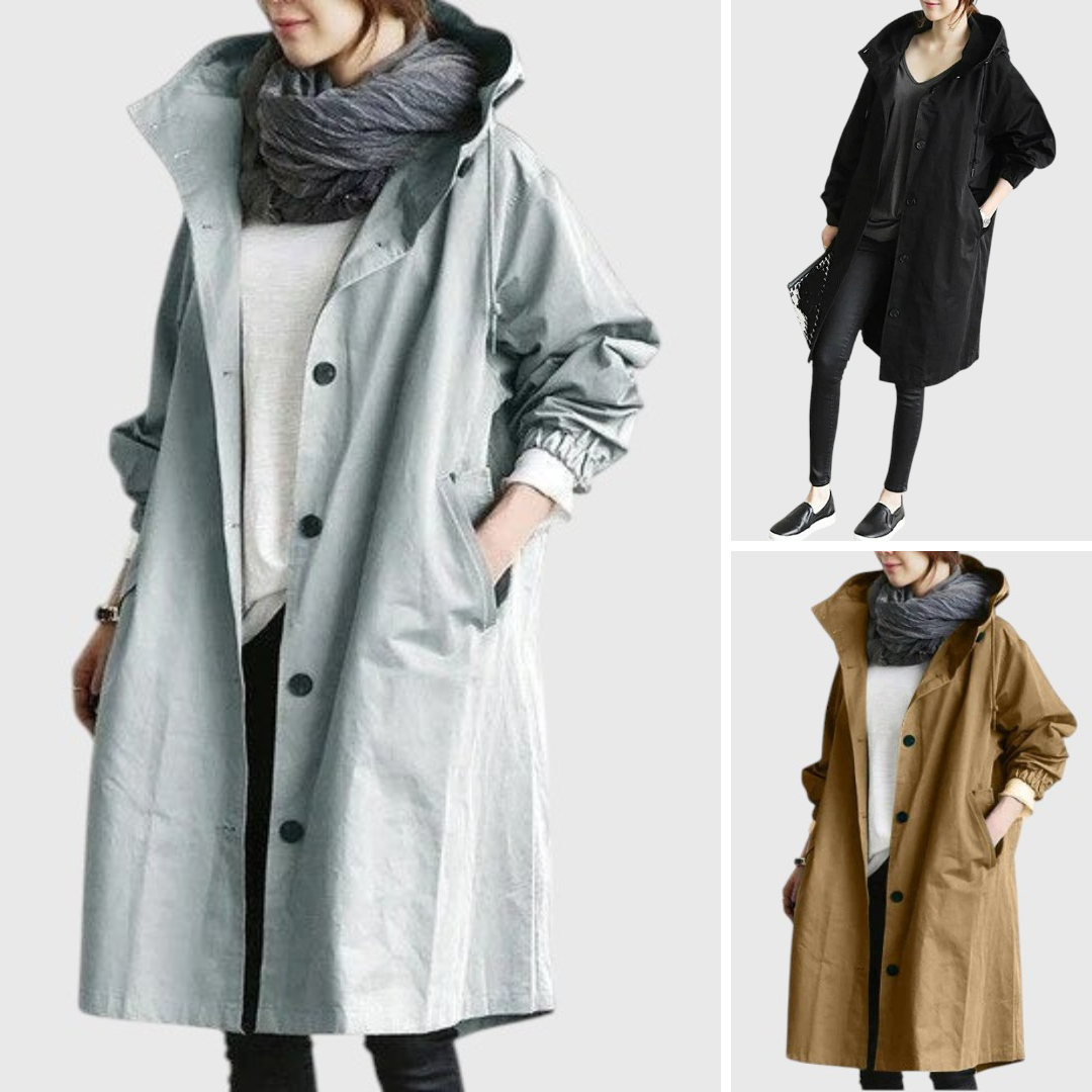 Penny - Elegant Water-repellent Trench Coat