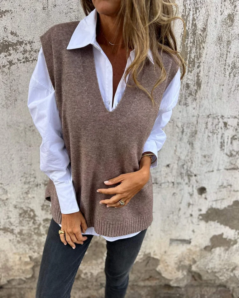 Kirsty - Knit Sweater Vest