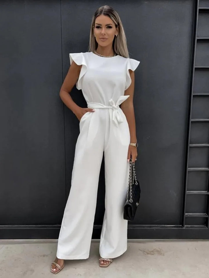 Breeda - Ladies wide leg jumpsuit