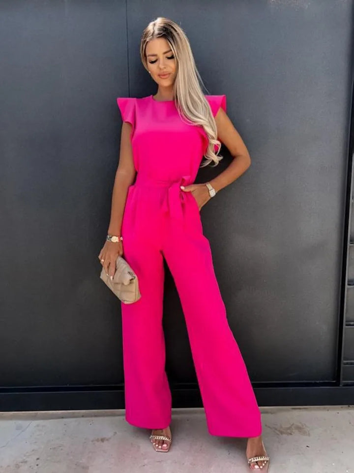 Breeda - Ladies wide leg jumpsuit