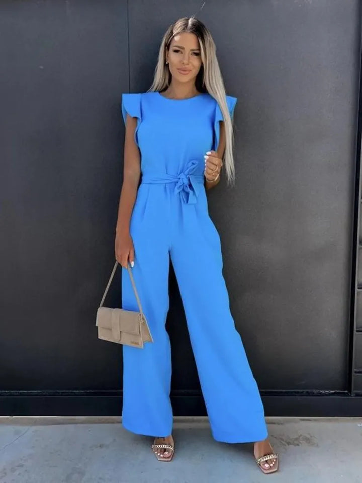 Breeda - Ladies wide leg jumpsuit
