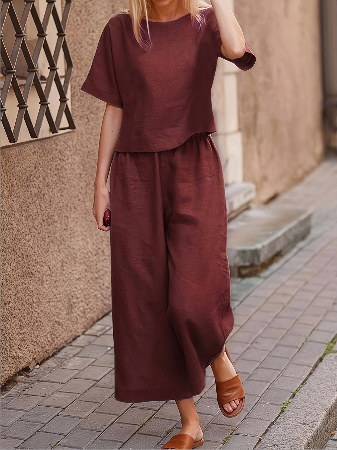 Nienke - Vintage-Inspired Two-Piece Set