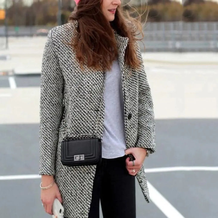 Klara™ | Elegant Long Coat