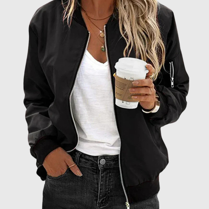 Mirre - Long sleeve bomber jacket for women