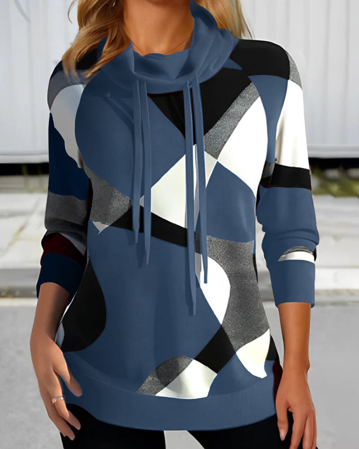 Anna - Colour Block Hoodie