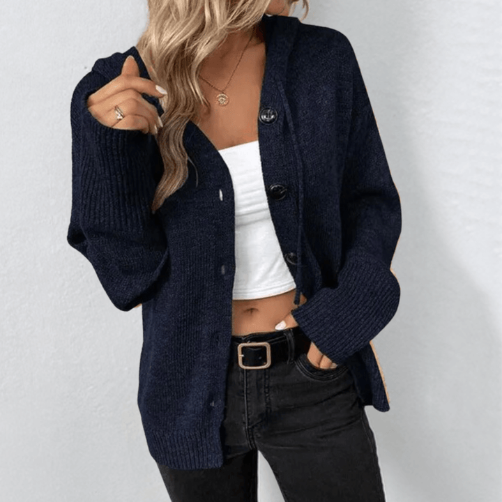 Jodie - Ladies Knitted Warm Cardigan