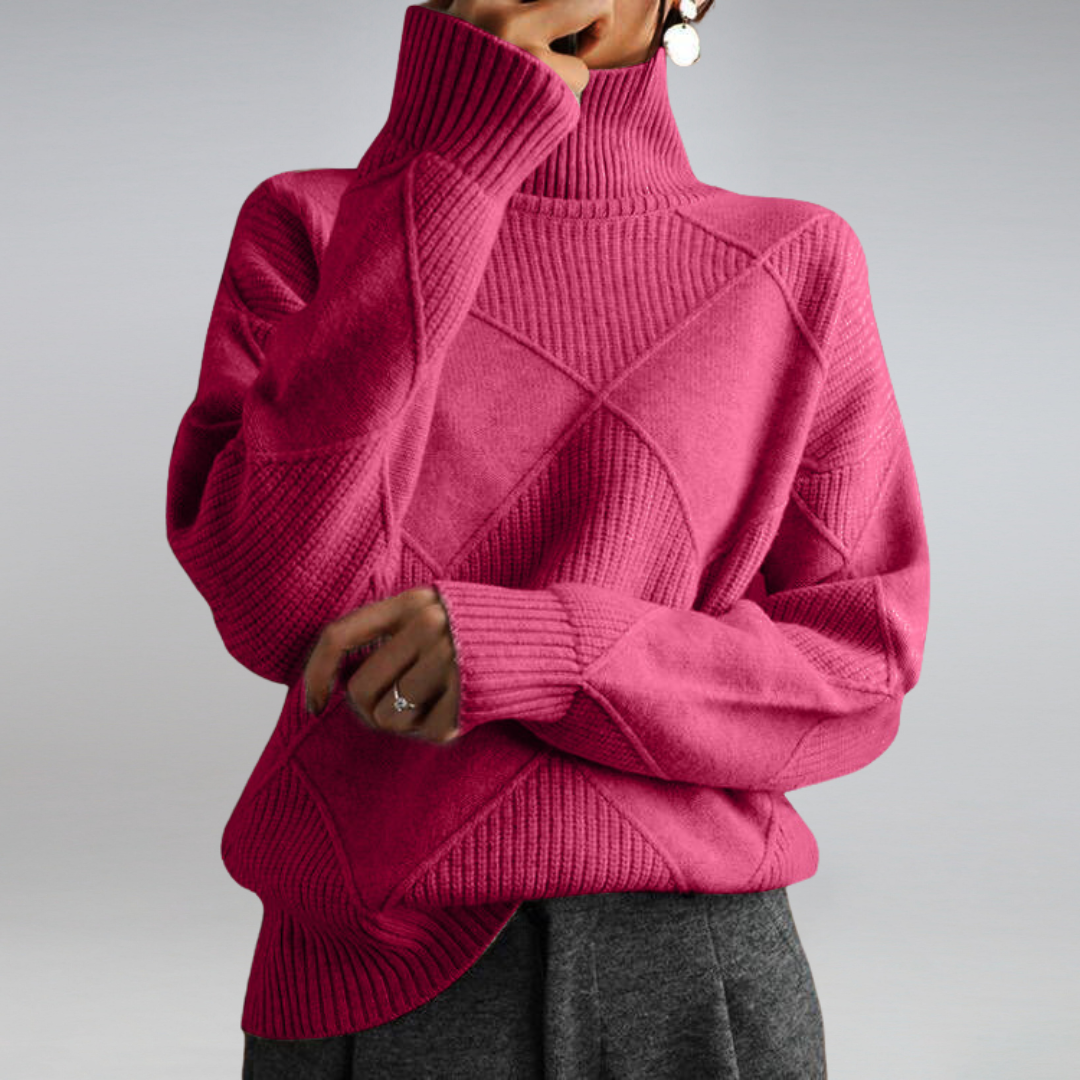 Renai - Cozy Women's Turtleneck Sweater