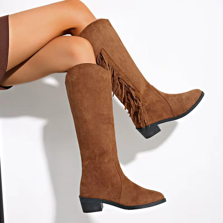 Elkie™ - Leather Modern Boots