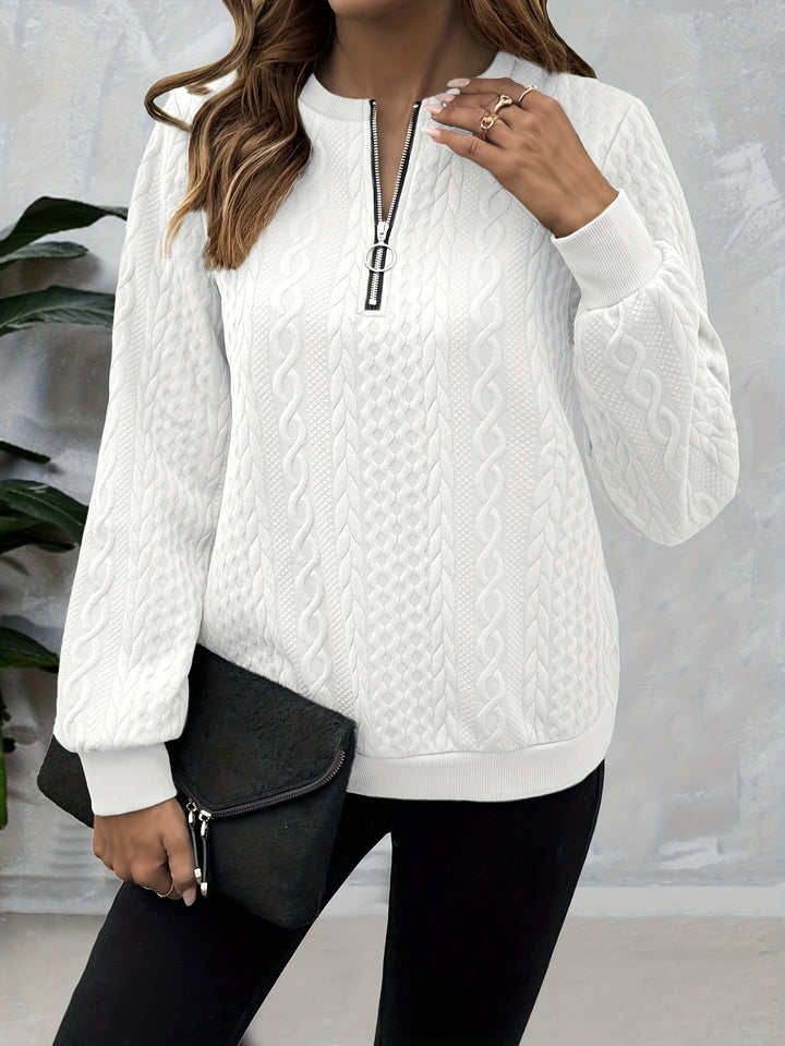 Niki - Elegant Jumper with Zip