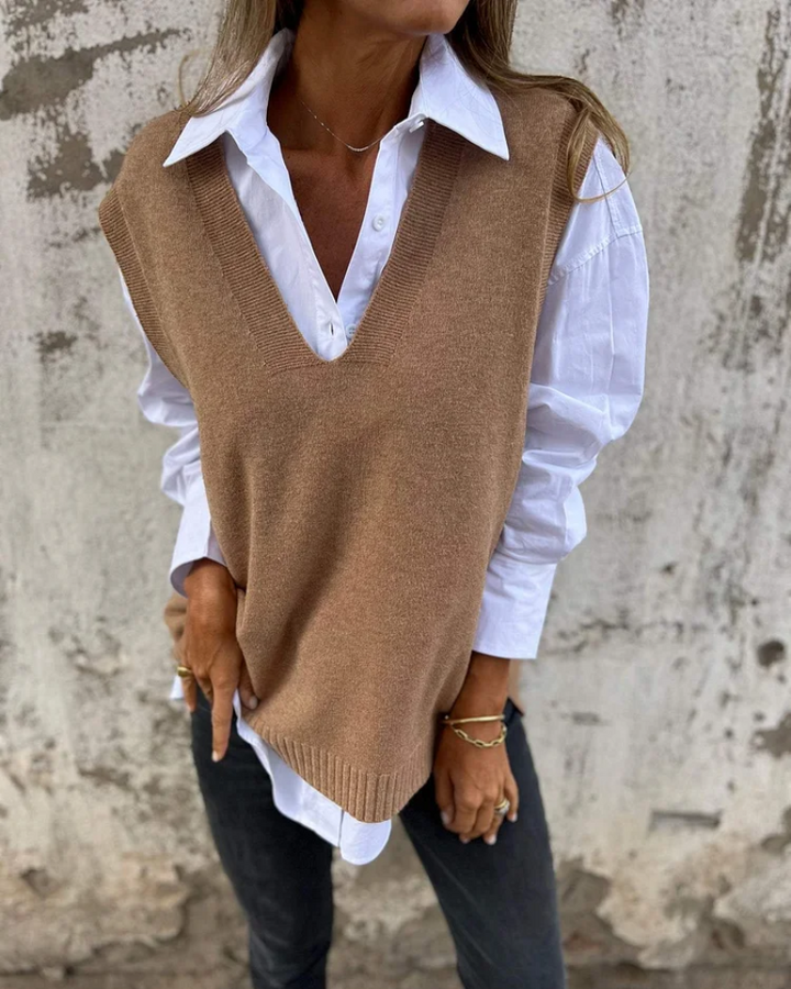 Kirsty - Knit Sweater Vest