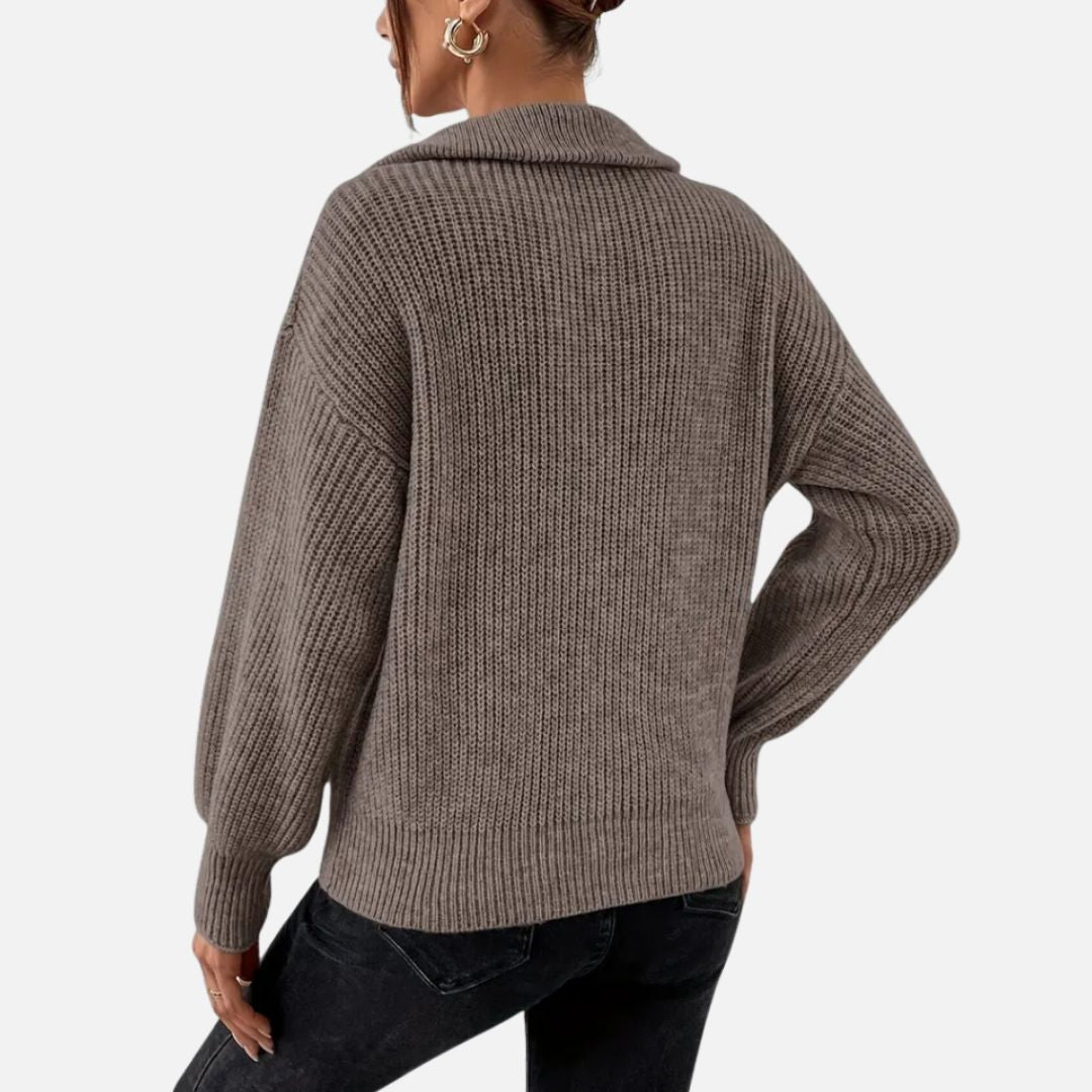 Elsa | Women’s Half-Zip Sweater