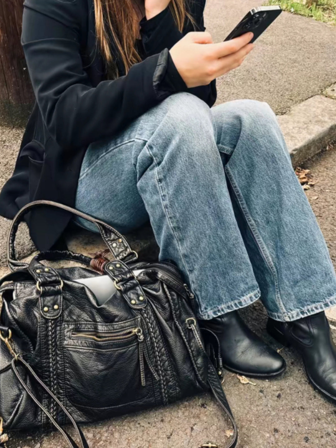 Marcella | Modern Structured Work Tote