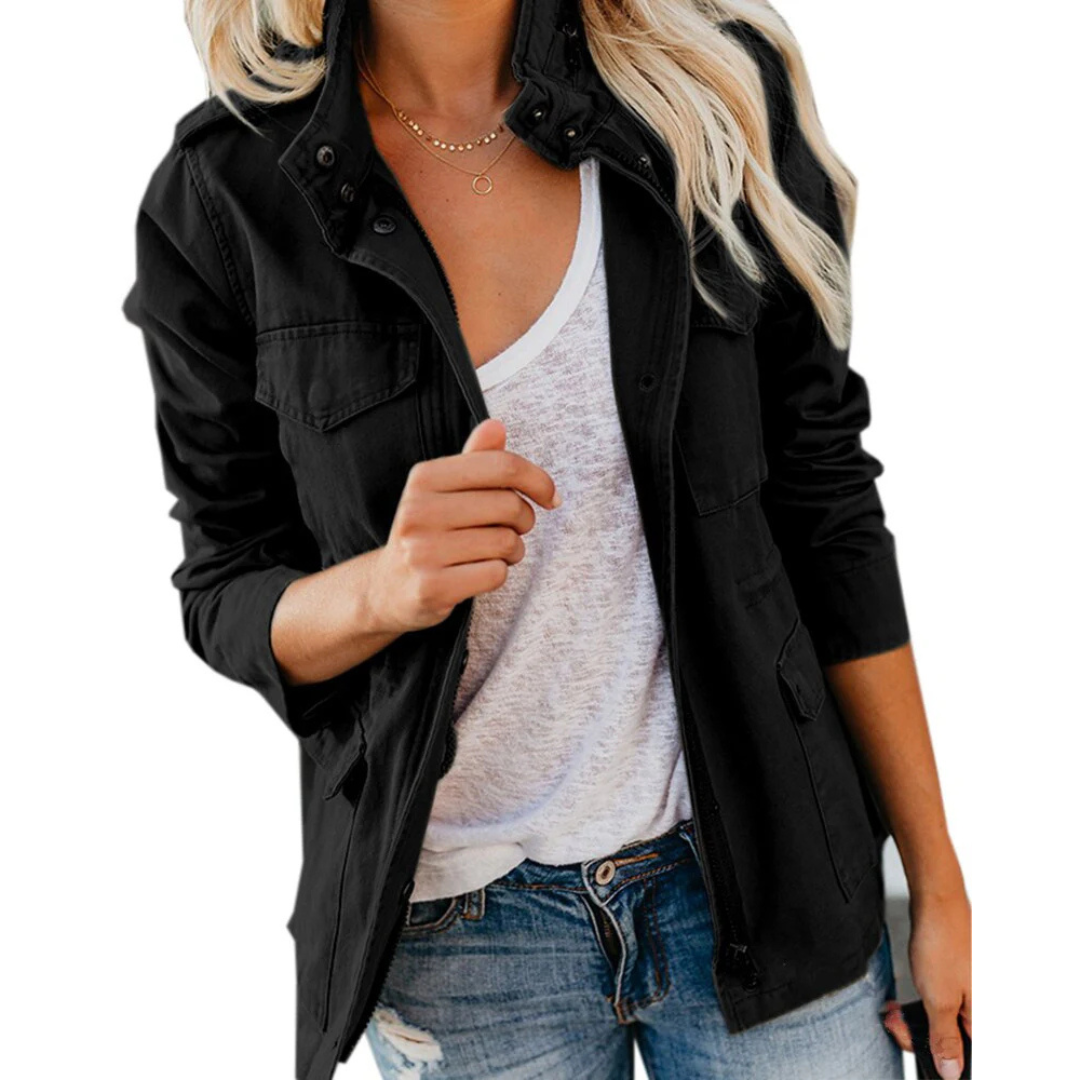 Linda - Autumn Jacket with Pockets