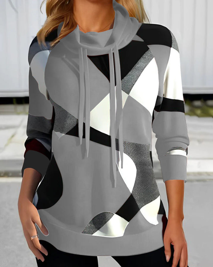 Anna - Colour Block Hoodie