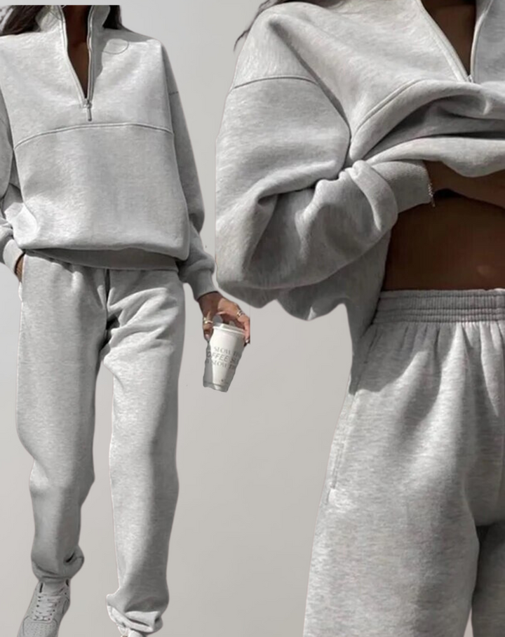 Meenu - Women's Fleece Pants Set