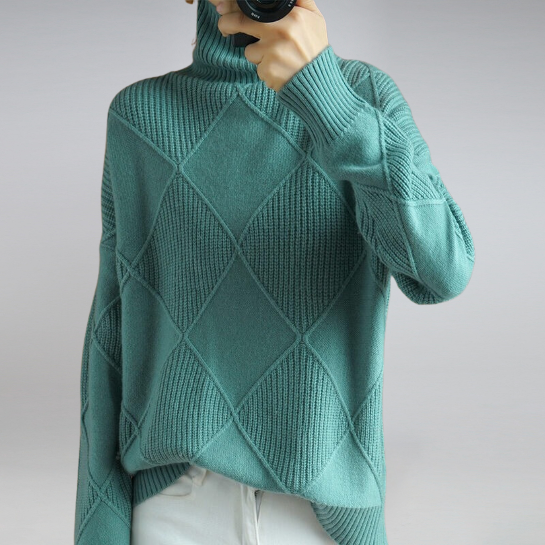 Renai - Cozy Women's Turtleneck Sweater