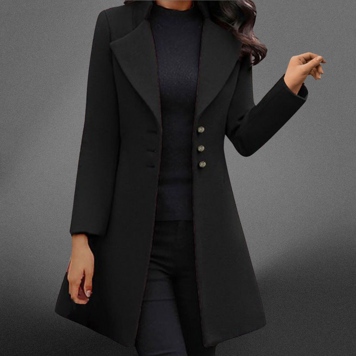 Vinci™ | Luxurious Italian Long Sleeve Coat