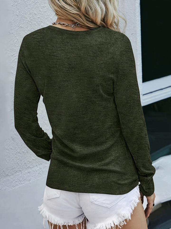 Helen - Casual Round Neck Pullover