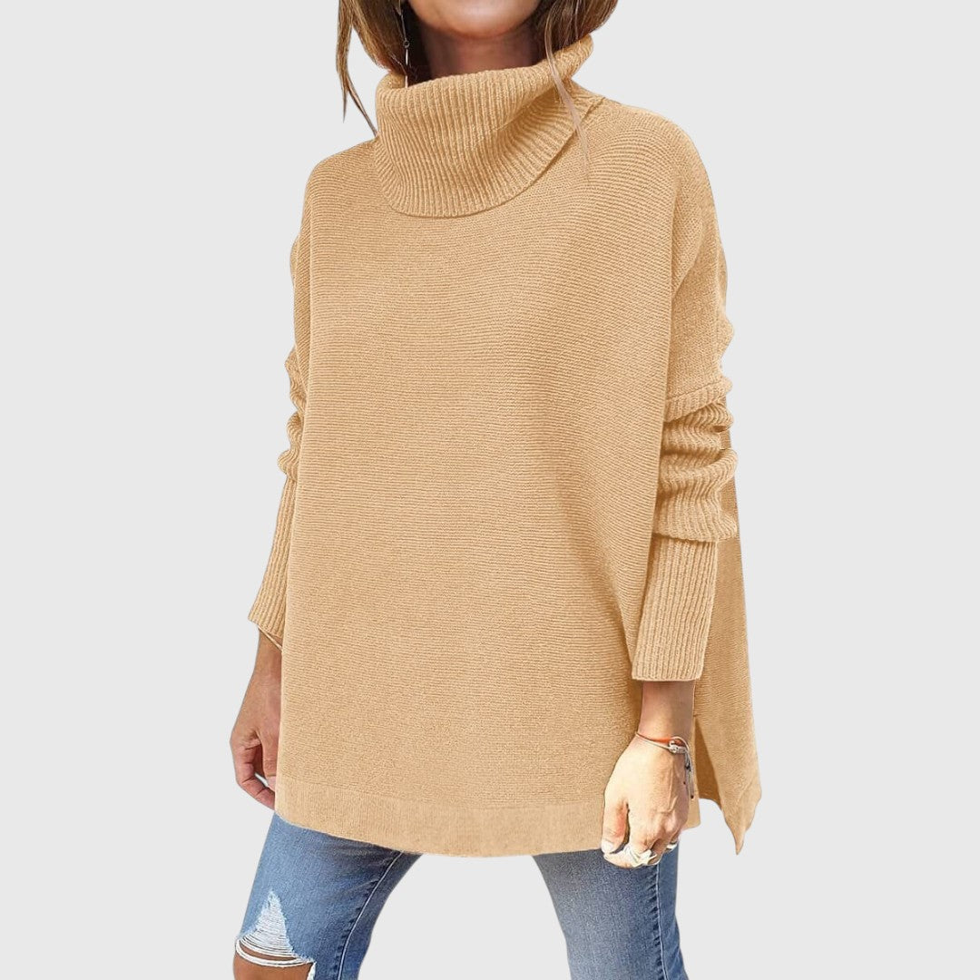 Maria - Cozy Oversized Turtleneck Jumper