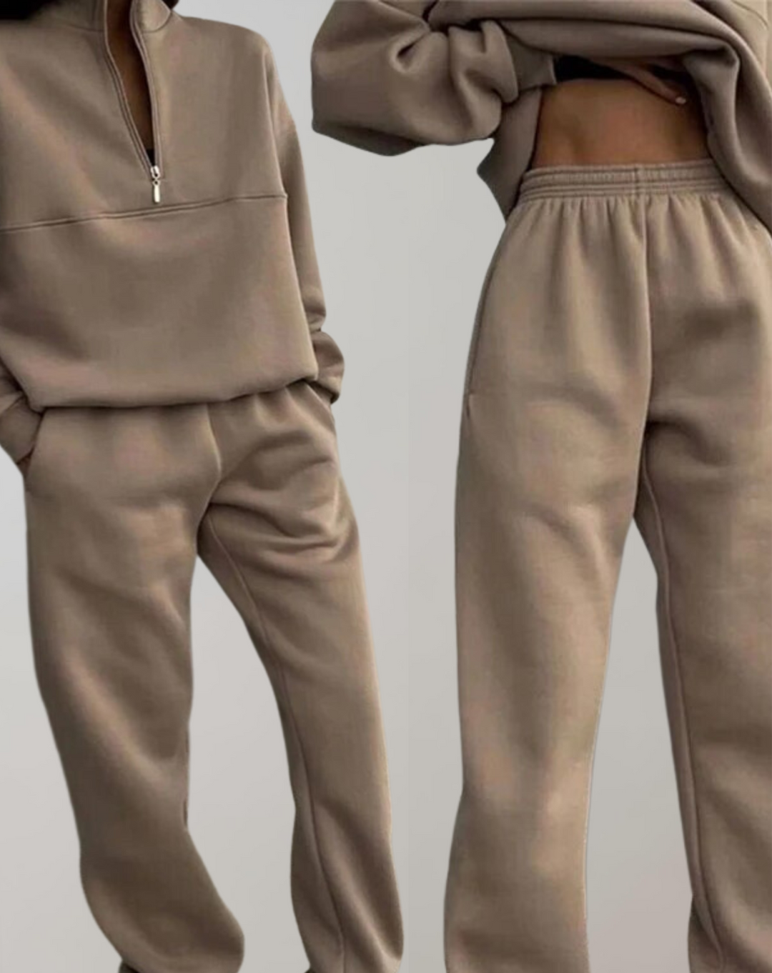 Meenu - Women's Fleece Pants Set