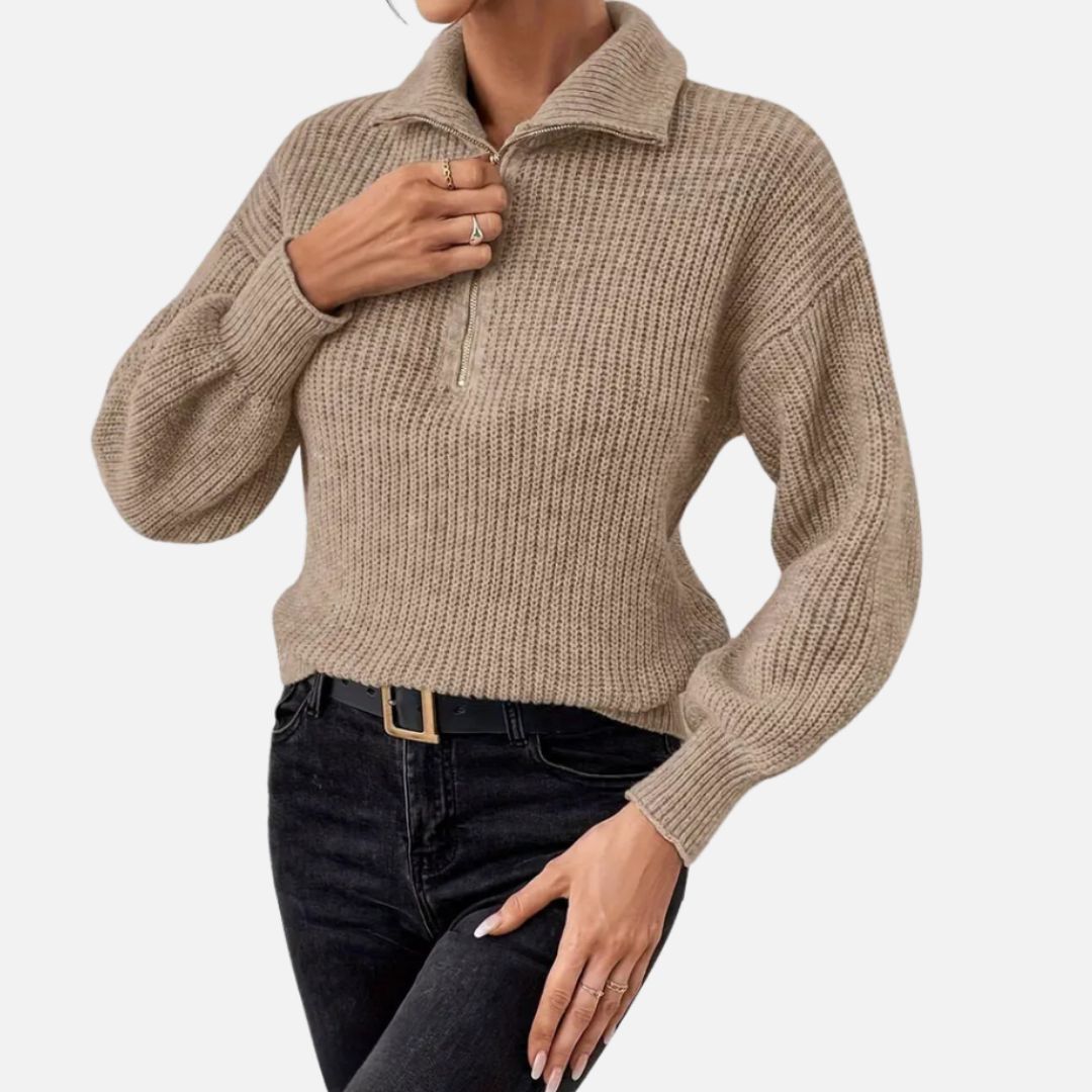 Elsa | Women’s Half-Zip Sweater