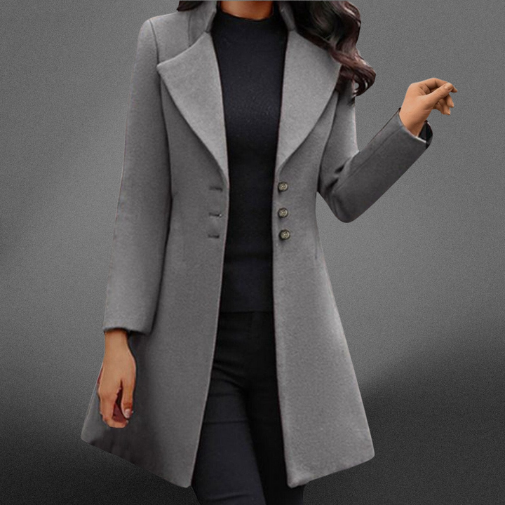 Vinci™ | Luxurious Italian Long Sleeve Coat
