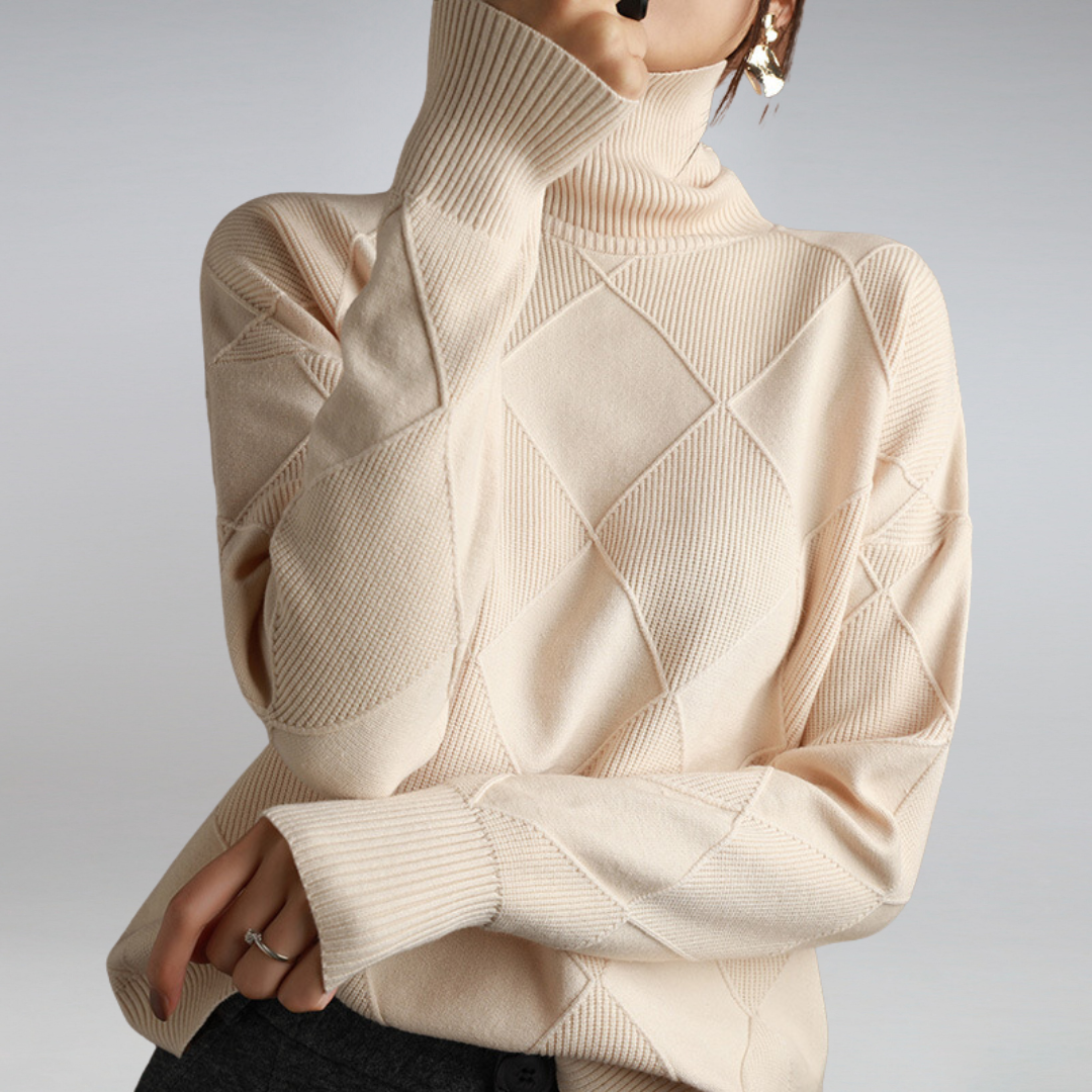 Renai - Cozy Women's Turtleneck Sweater