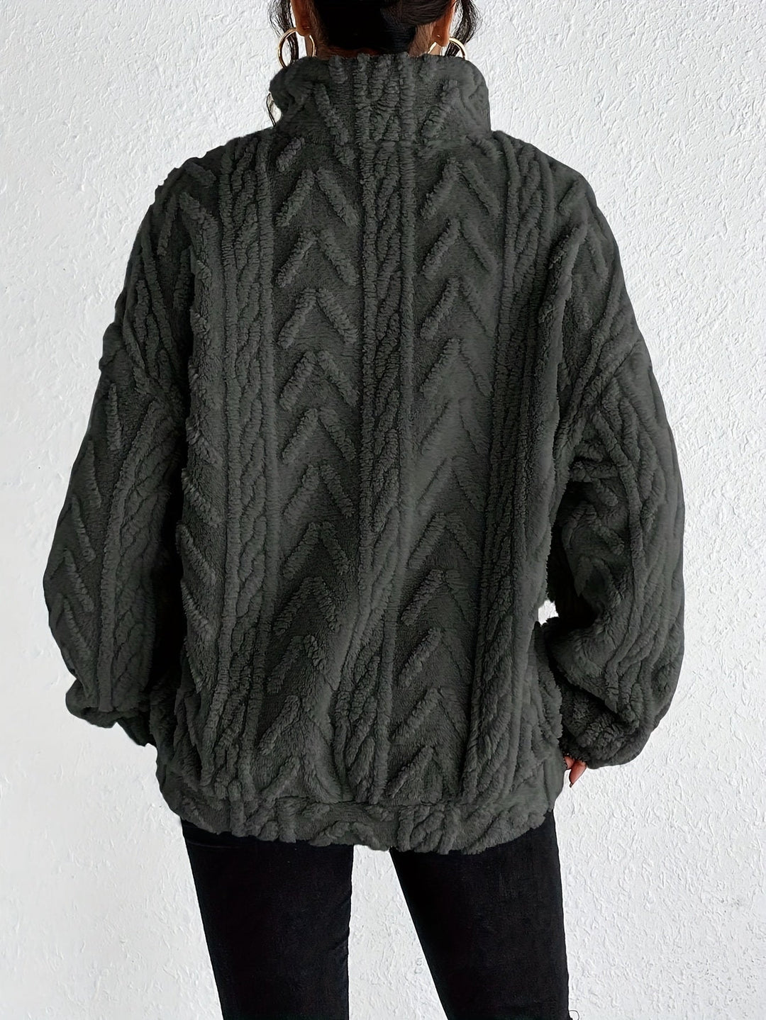 Tara - Knit Half Zip Jumper