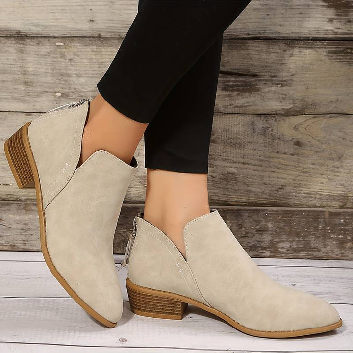 Mia - Sleek Ankle Boots for Effortless Style