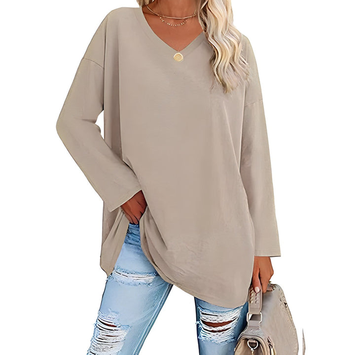 Shirley™ - Relaxed V-Neck Sweater