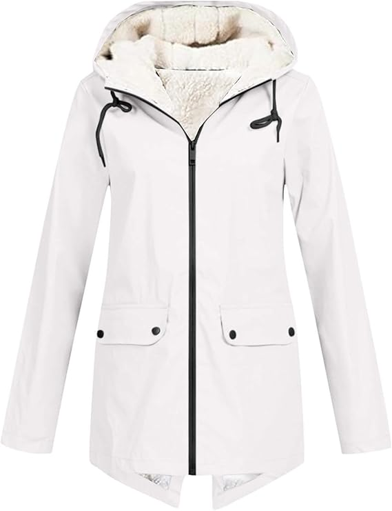 Claira™ - Hooded Zipper Jacket