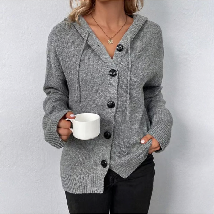 Jodie - Ladies Knitted Warm Cardigan